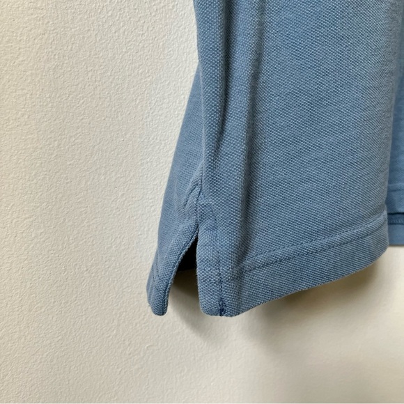 St. John’s Bay Heritage Pique Polo, Light Blue, Size M - Picture 7 of 9